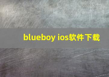 blueboy ios软件下载